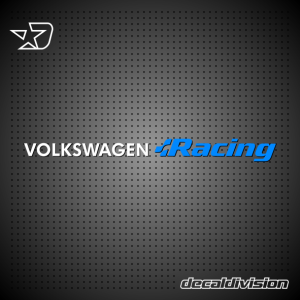Volkswagen Racing Sticker